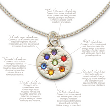 Load image into Gallery viewer, Chakra Healing and Balance Necklace