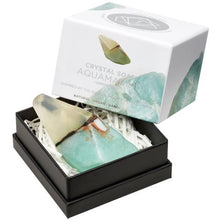 Load image into Gallery viewer, Crystal Soap Aquamarine