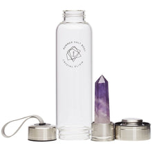 Load image into Gallery viewer, Crystal Elixir - Glass Water Bottle