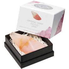 Load image into Gallery viewer, Crystal Soap Rose Quartz