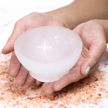 Load image into Gallery viewer, Selenite Bowl Round