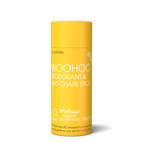Woohoo Deodorant & Anti-Chafe Stick - Mellow