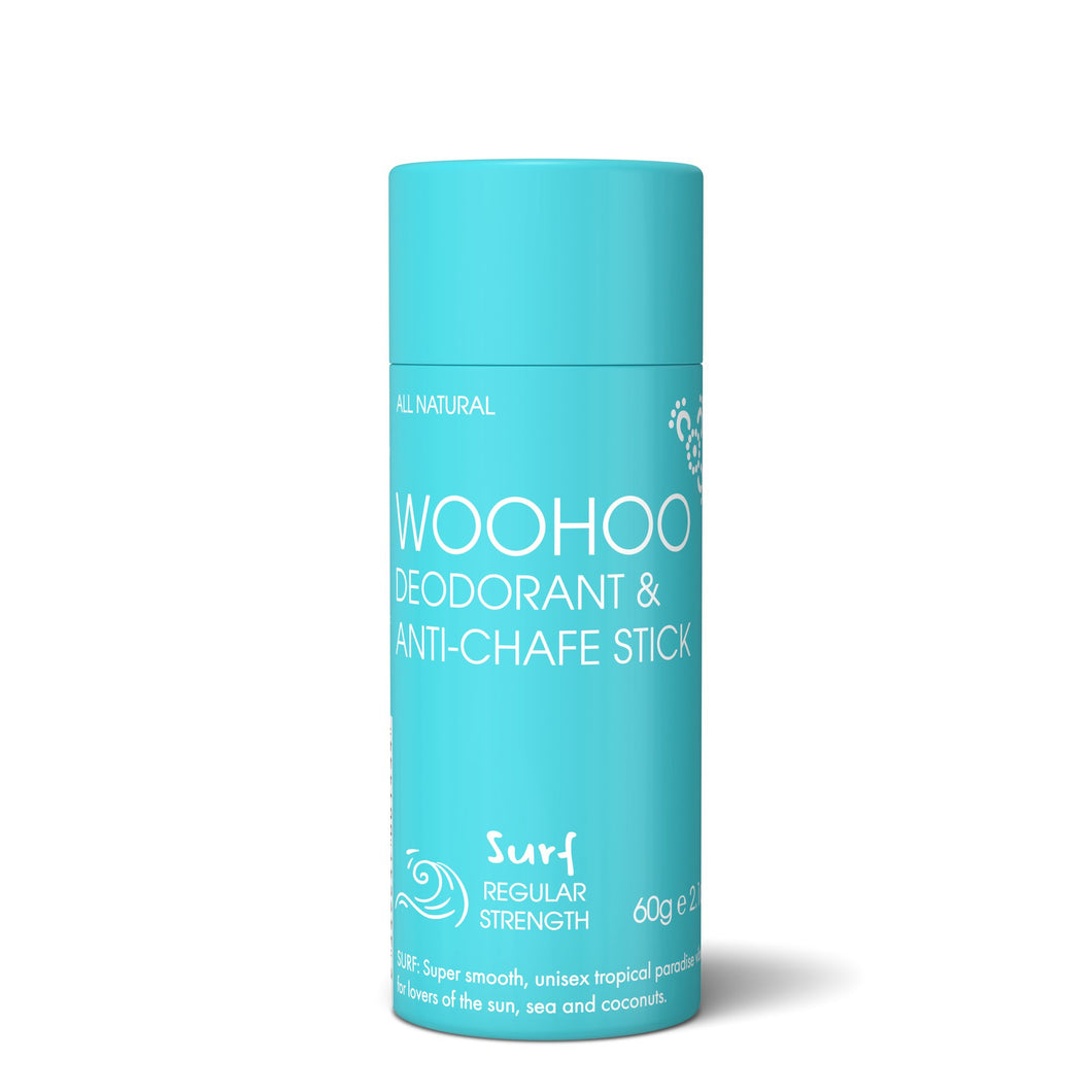 Woohoo Deodorant & Anti-Chafe Stick - Surf