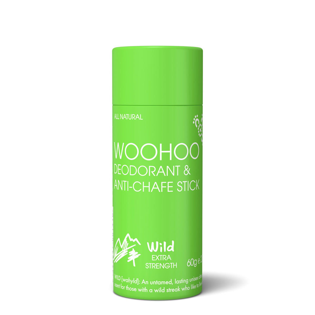 Woohoo Deodorant & Anti-Chafe Stick - Wild