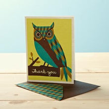 Load image into Gallery viewer, Thank You Owl Boxed Cards