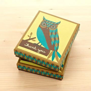 Thank You Owl Boxed Cards