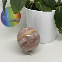 Load image into Gallery viewer, Rose Calcite Sphere