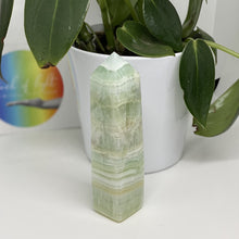Load image into Gallery viewer, Pistachio Calcite Tower